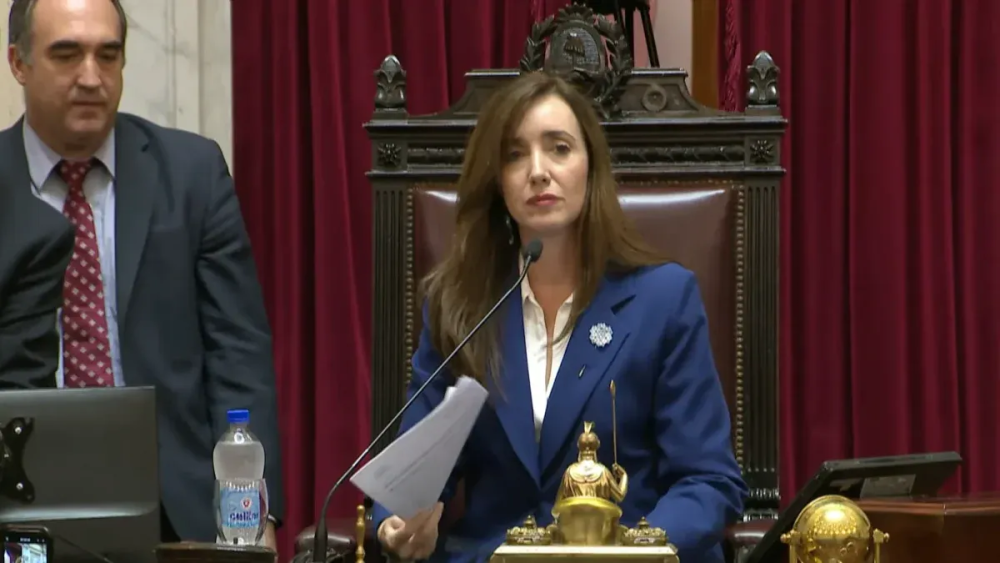 Victoria Villarruel prepara el desembarco de la ley ómnibus en el Senado