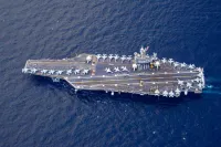 La Armada argentina comenzará un ejercicio naval conjunto con un portaaviones nuclear de Estados Unidos