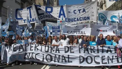 CTERA convoncó a un paro nacional docente para el jueves 4 de abril