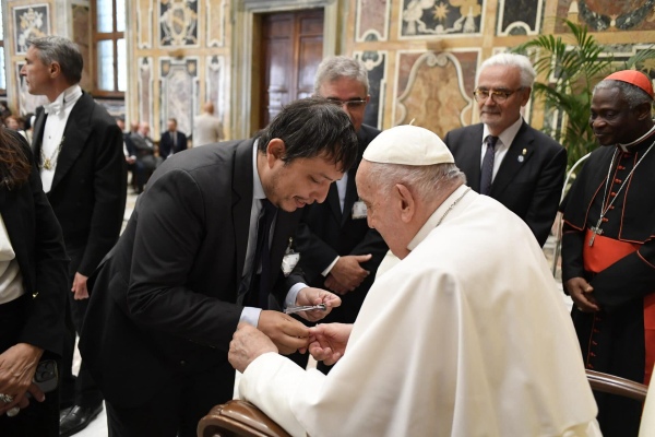 Nóblega participó de la Cumbre “De la crisis climática” en el Vaticano