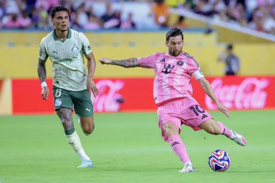 Inter Miami ganaba 2-0, pero Palmeiras se lo empató 