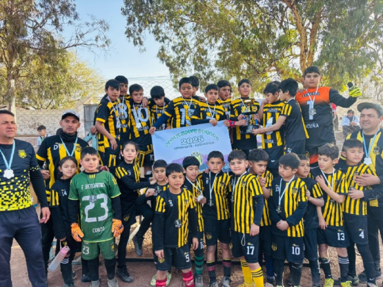 Delegaciones de Catamarca y La Rioja participaron del torneo de fútbol infantil