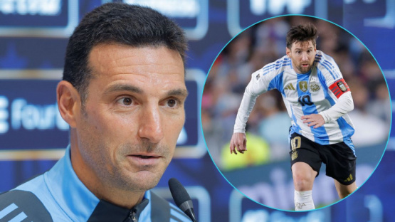Scaloni reveló por qué no sacó a Messi para la ovación en su último partido oficial