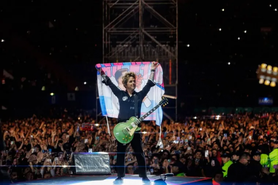 El fuerte mensaje del cantante de Green Day para Lionel Messi 